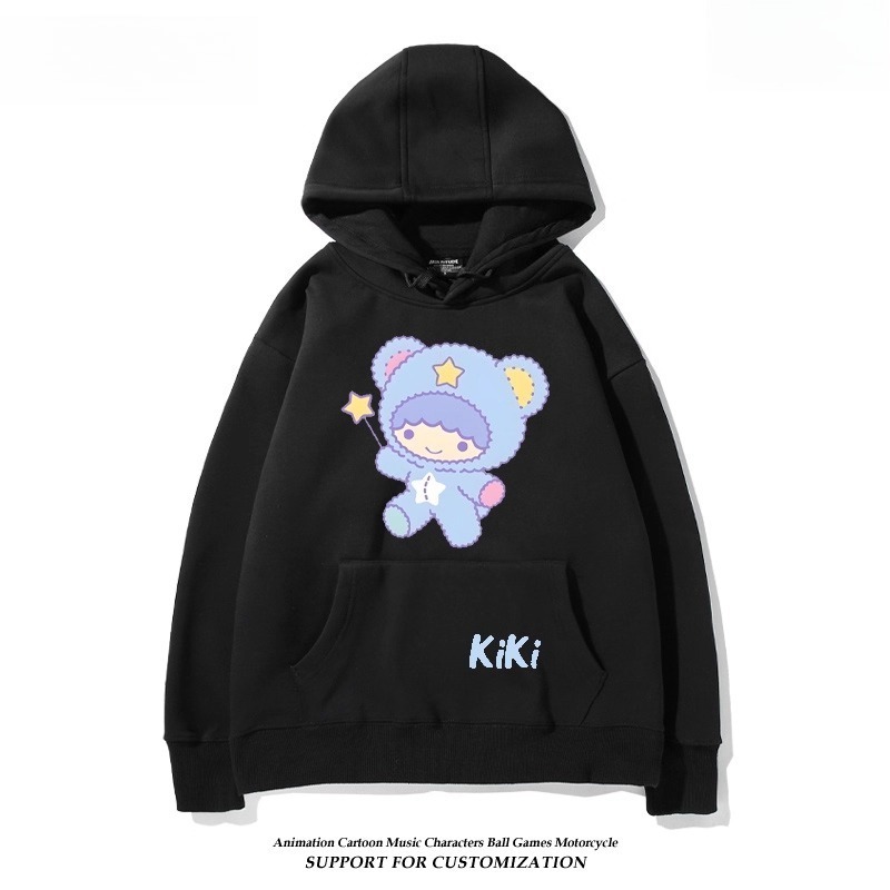 雙子星little twinstars新款 親子情侶男女連帽衛衣