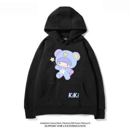 雙子星little twinstars新款 親子情侶男女連帽衛衣