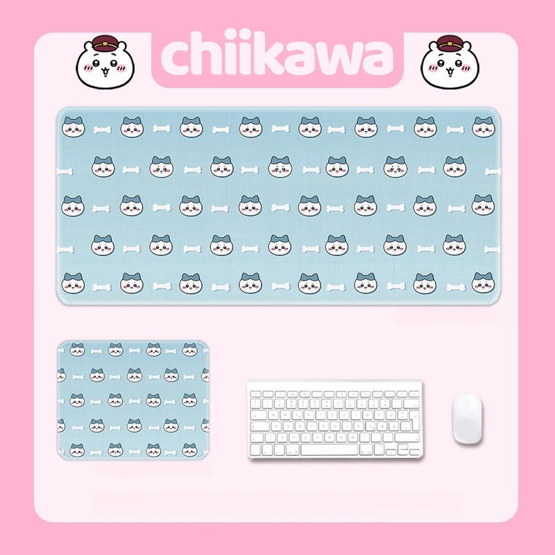 Chiikawa吉伊卡哇 主題桌墊 布質滑鼠墊