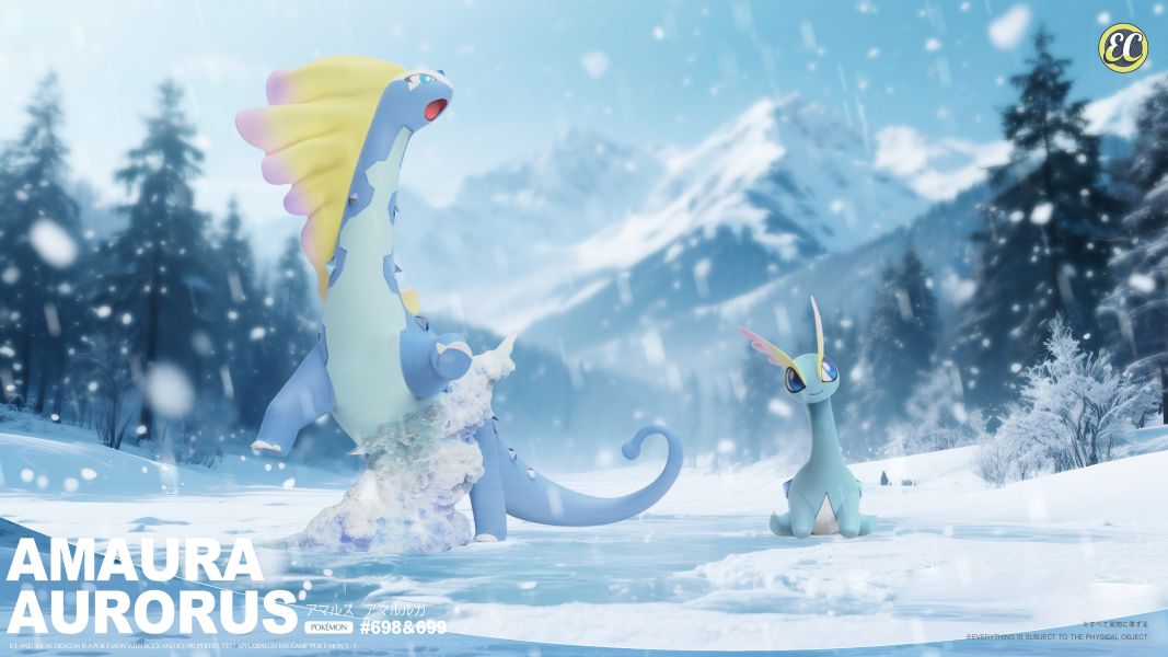 【預購】EC-Studio 寶可夢圖鑑1/20 冰雪巨龍進化組