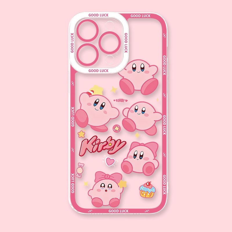 星之卡比天使眼透明防摔軟殼