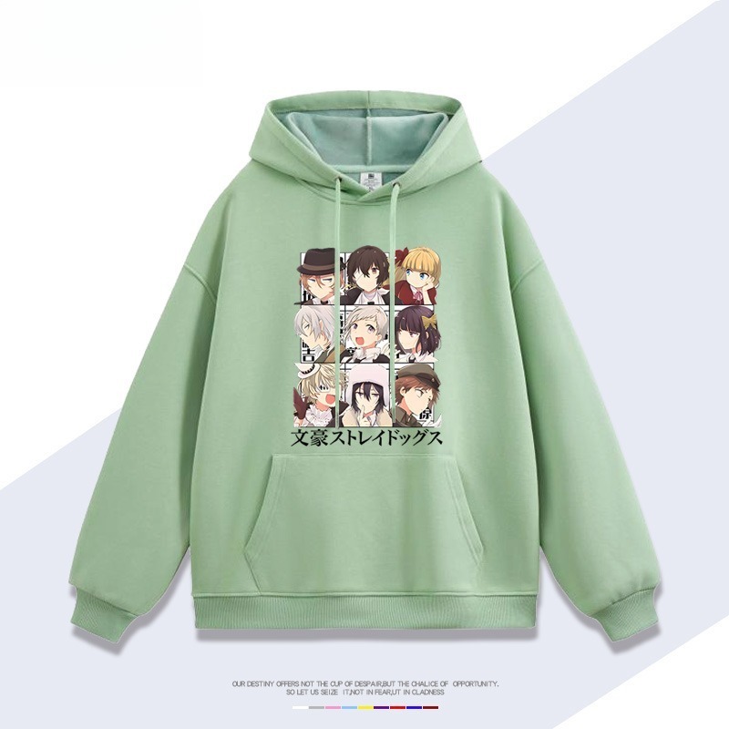 文豪野犬新款 親子情侶男女連帽衛衣