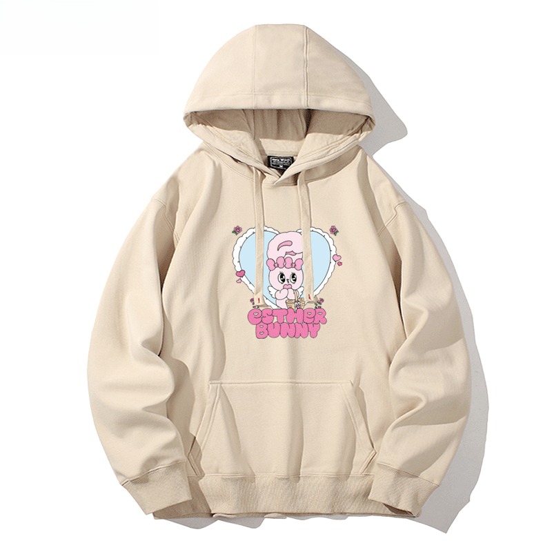 艾丝樂小兔 親子情侶男女連帽衛衣