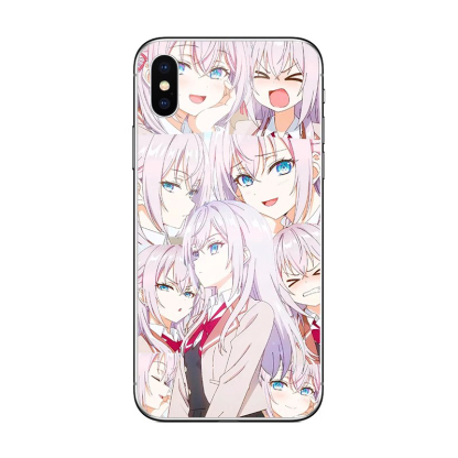 瑪夏 瑪利亞九條手機殼適用蘋果14不時輕聲地以俄語遮羞的鄰座艾莉同學15pro玻璃套opporeno12小米13華爲vivo