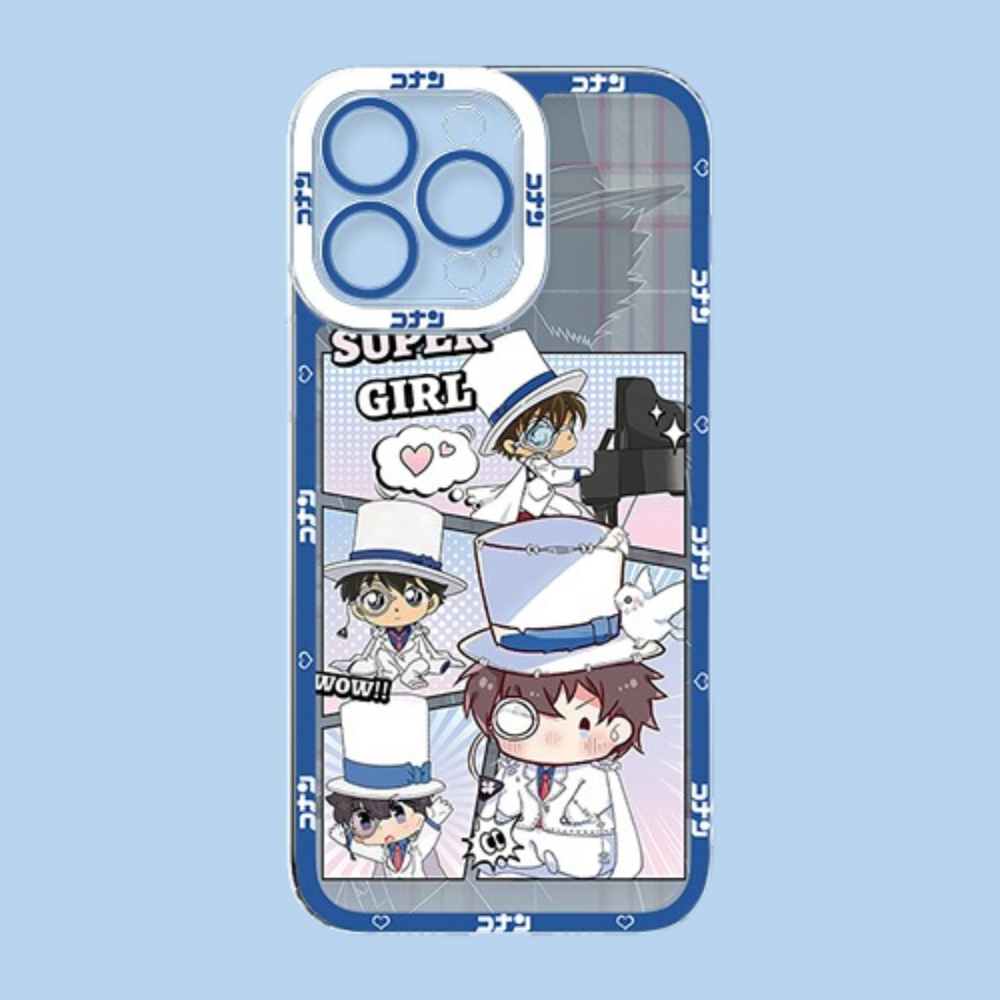 名偵探柯南天使眼透明防摔軟殼