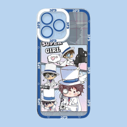 名偵探柯南天使眼透明防摔軟殼