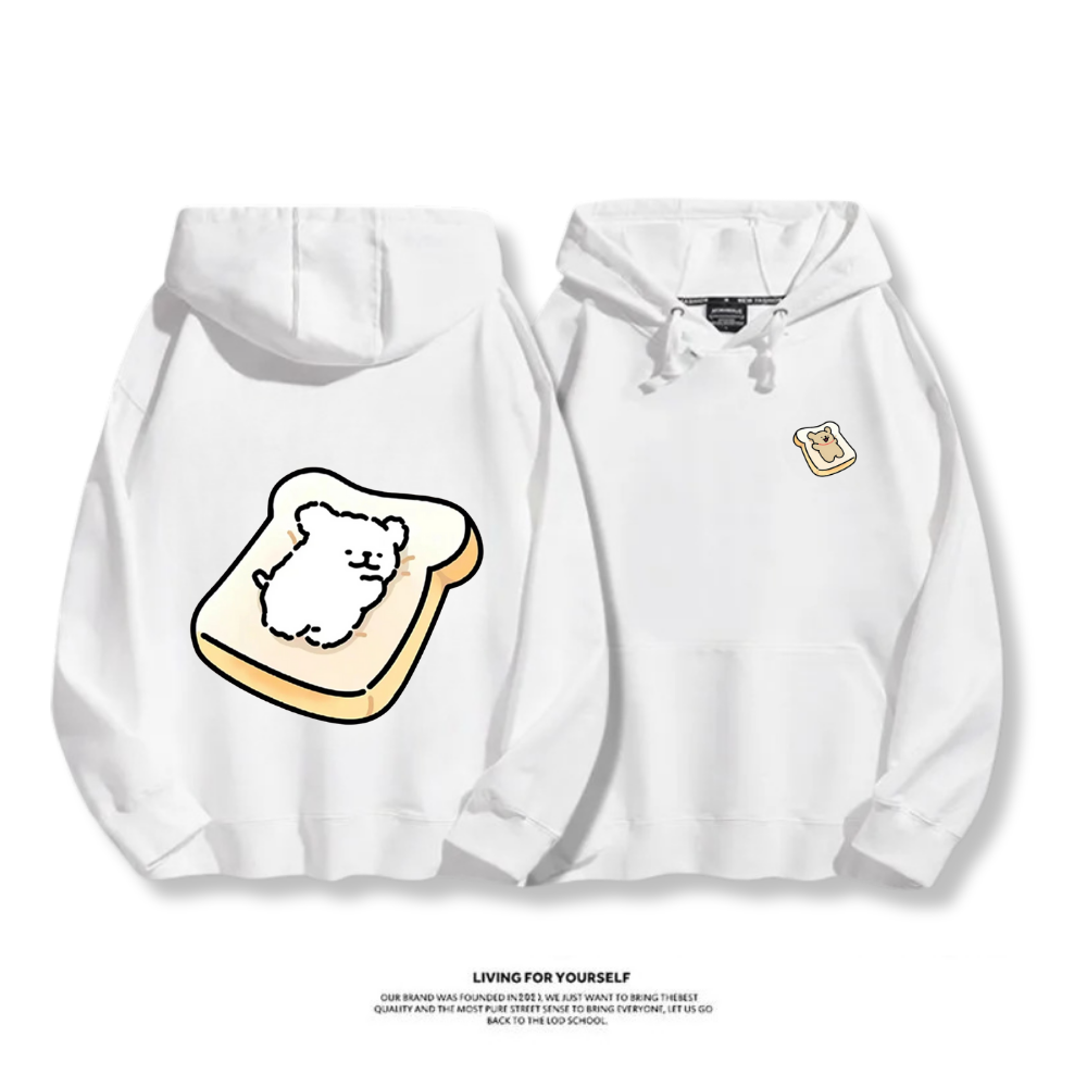 線條小狗 2025秋冬新款 親子情侶男女連帽衛衣