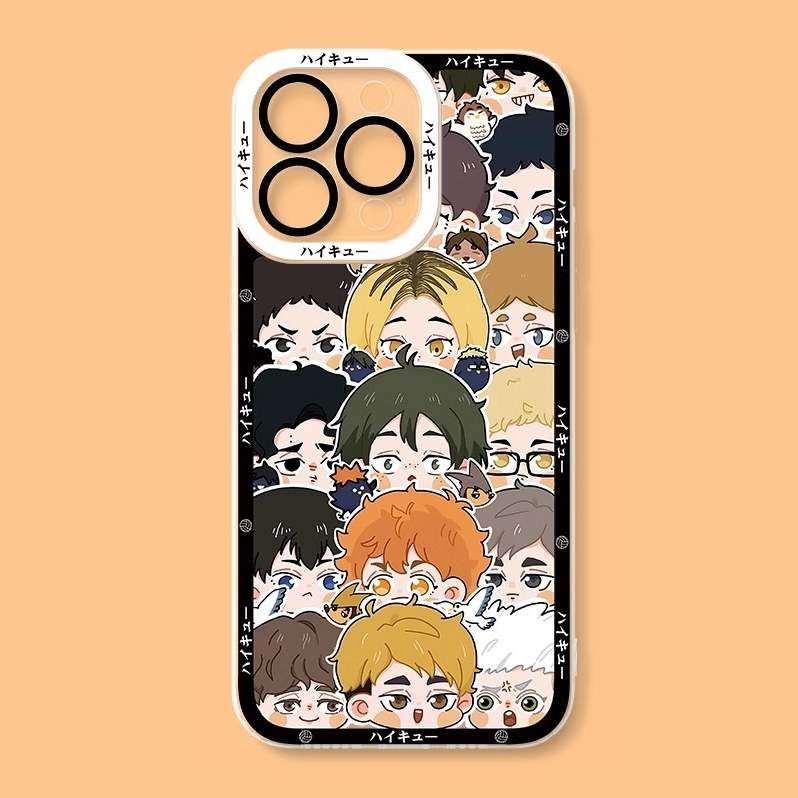 排球少年天使眼透明防摔軟殼