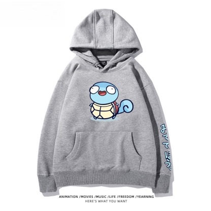 寶可夢Q版搞怪新款 親子情侶男女款連帽衛衣
