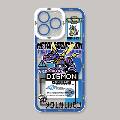 蘋果 系列數碼寶貝天使眼透明防摔軟殼