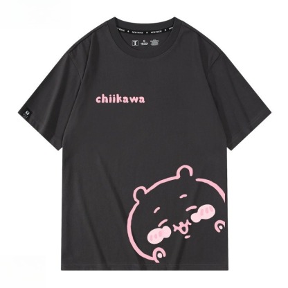 Chiikawa 2026親子情侶男女同款 印花短袖T恤
