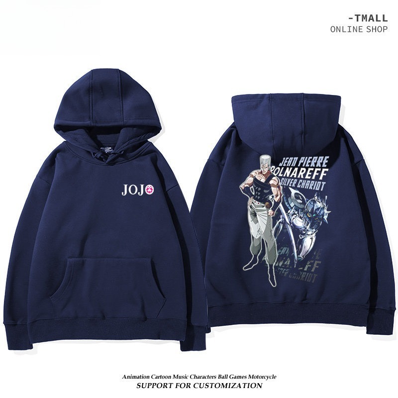 JOJO的奇妙冒險 親子情侶男女連帽衛衣