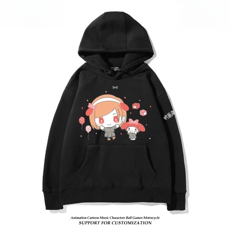 咒術迴戰 聯名衛衣2026秋冬新款親子情侶裝連帽衛衣