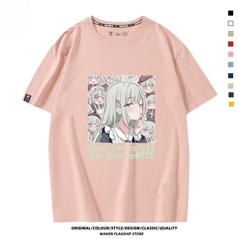 BanG Dream! Ave Mujica 印花短袖T恤
