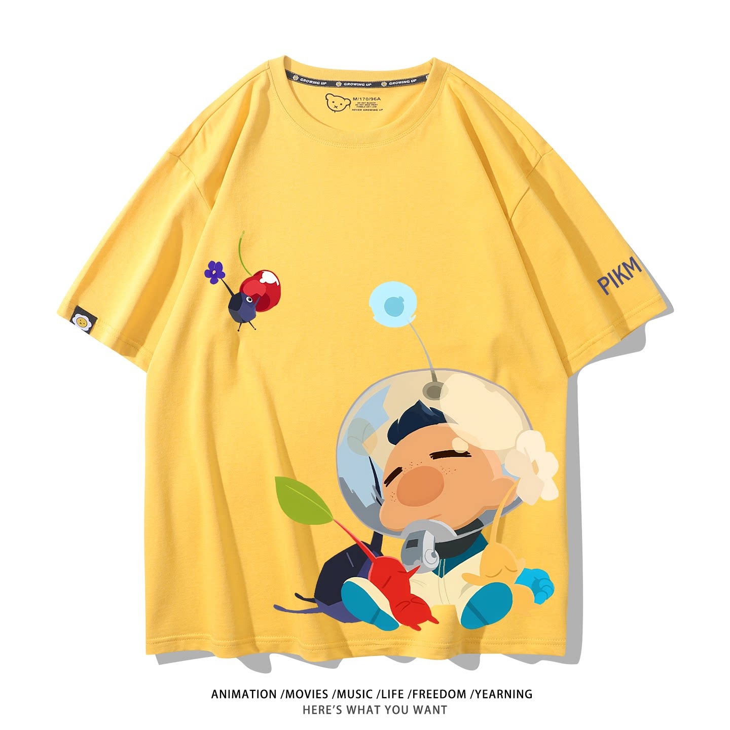 皮克敏PIKMIN4 印花短袖T恤