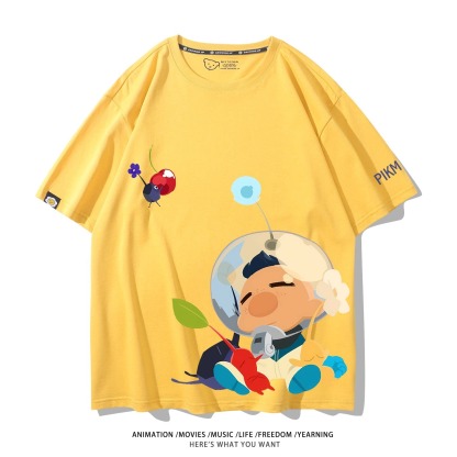 皮克敏PIKMIN4 印花短袖T恤