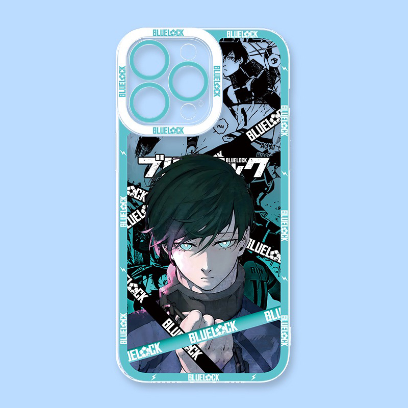 藍色監獄天使眼透明防摔軟殼