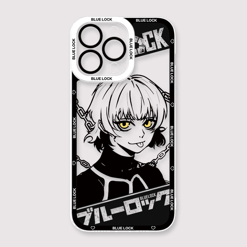 藍色監獄天使眼透明防摔軟殼