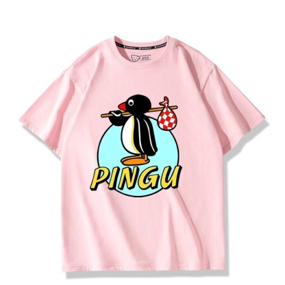 Pingu企鵝家族周邊 印花短袖T恤