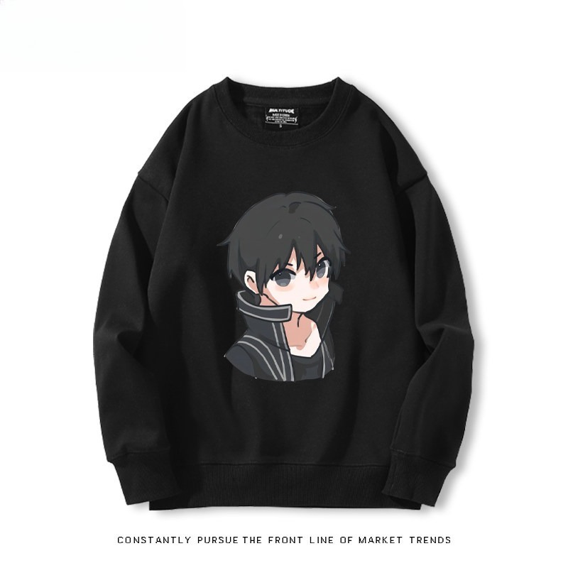 刀劍神域 聯名親子情侶裝 圓領長袖