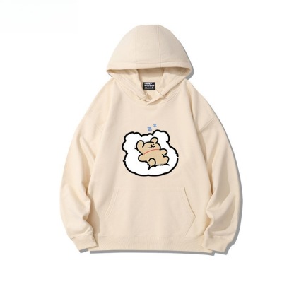 線條小狗 聯名衛衣2026秋冬新款親子情侶裝連帽衛衣