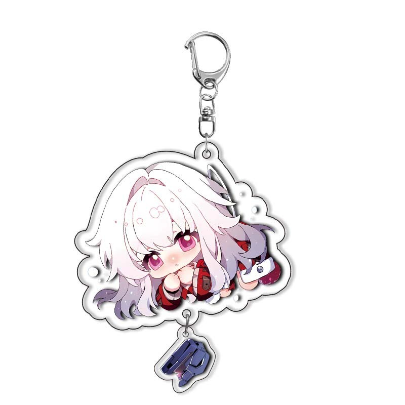 崩壞星穹鐵道愛莉希雅彥卿希露瓦景元白露姬子亞克力鑰匙扣掛飾【單買三件起送】