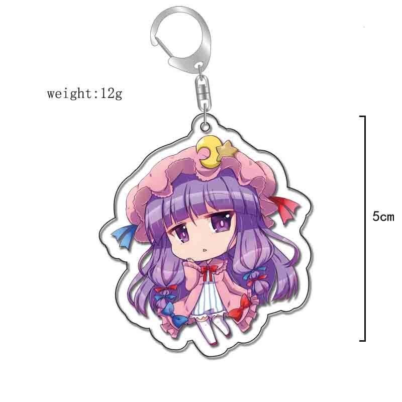 東方Project博麗靈夢神玉霧雨魔理八雲紫沙亞克力鑰匙扣周邊掛飾【單買三件起送】