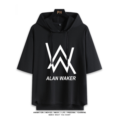 艾倫沃克 Alan Walker 連帽短袖T恤