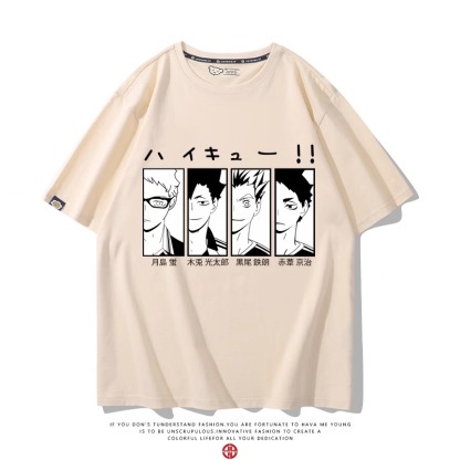 排球少年 2024親子情侶男女同款 純棉T恤