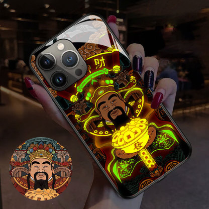 蘋果 系列國潮來電閃智能發光手機殼