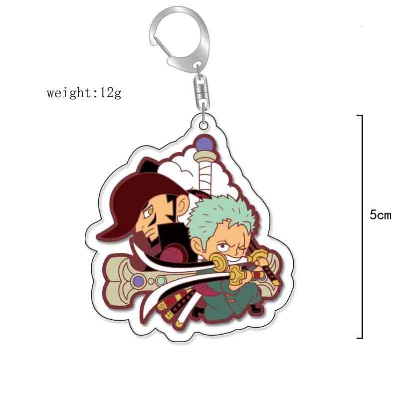 航海王 草帽路飛索隆羅香克斯周邊鑰匙扣 掛飾【單買三件起送】