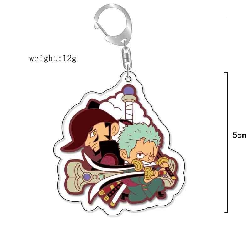 航海王 草帽路飛索隆羅香克斯周邊鑰匙扣 掛飾【單買三件起送】