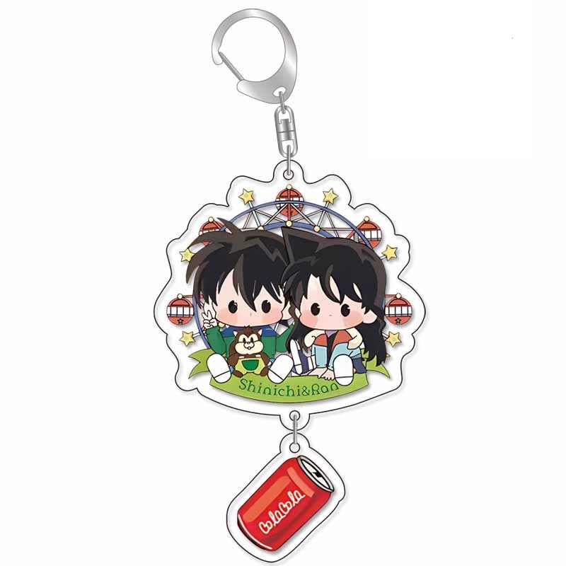 名偵探柯南周邊掛件鑰匙扣怪盜基德工藤新一安室赤井秀一掛飾【單買三件起送】