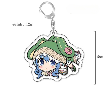 約會大作戰時崎狂三五河琴裏夜刀神天香四糸乃二亞亞力克鑰匙扣 掛飾【單買三件起送】