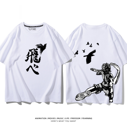 排球少年 2024親子情侶男女同款 純棉T恤