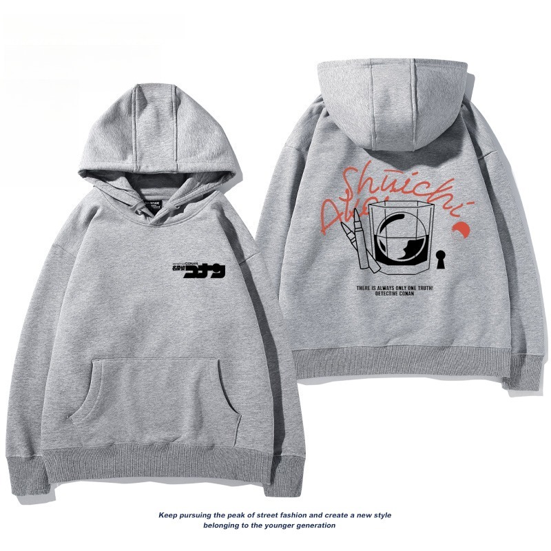 名偵探柯南 親子情侶男女連帽衛衣
