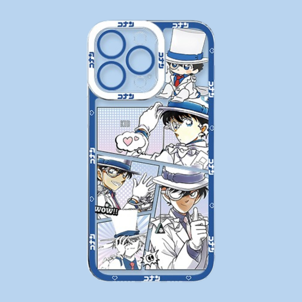 名偵探柯南天使眼透明防摔軟殼