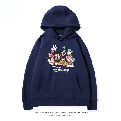 米老鼠米奇米妮 聯名衛衣2025秋冬新款親子情侶裝連帽衛衣