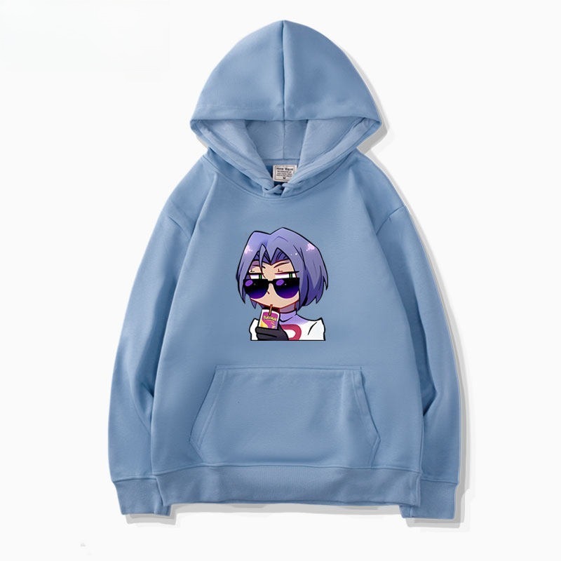 寶可夢火箭隊 聯名衛衣新款 親子情侶裝連帽衛衣