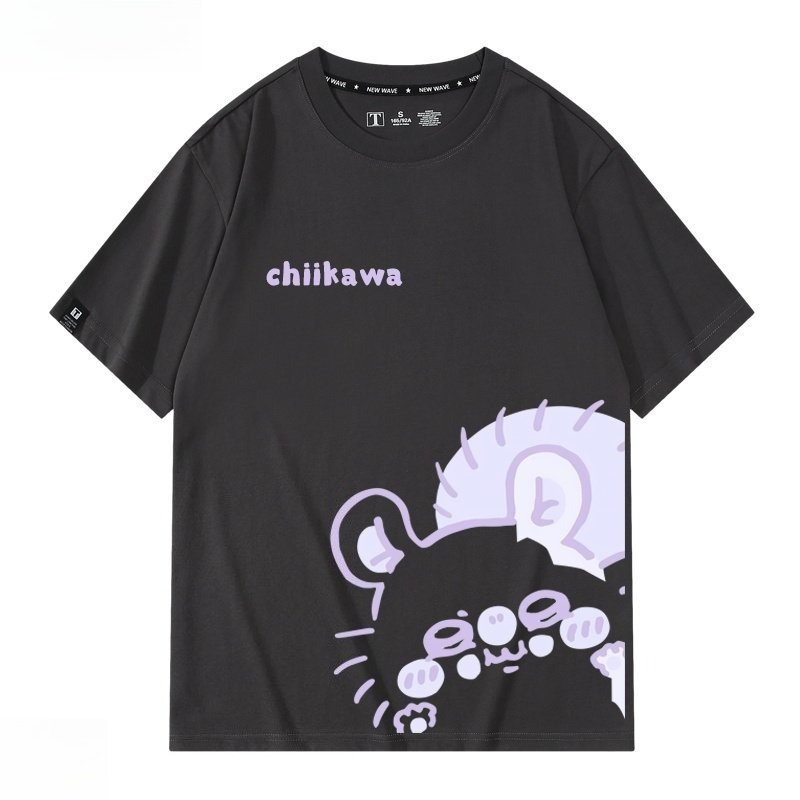 Chiikawa 2026親子情侶男女同款 印花短袖T恤