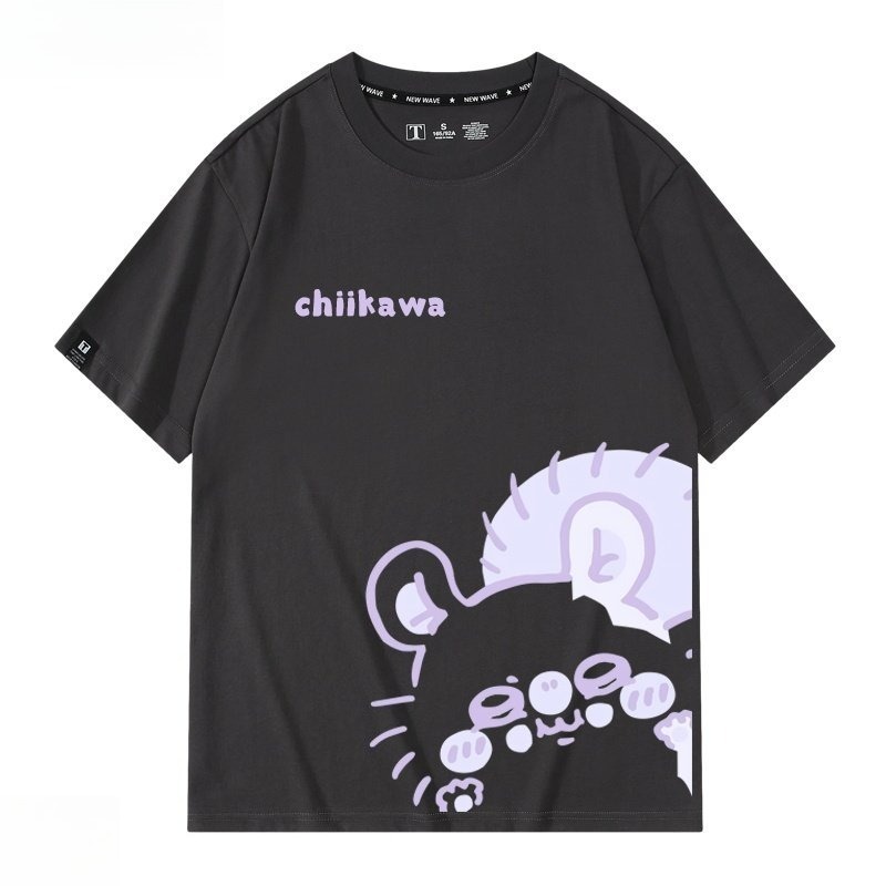 Chiikawa 2026親子情侶男女同款 印花短袖T恤