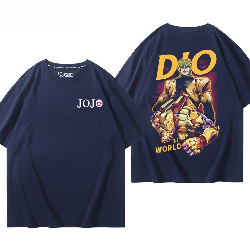 JOJO的奇妙冒險 2026親子情侶男女同款 印花短袖T恤