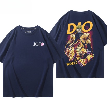 JOJO的奇妙冒險 2026親子情侶男女同款 印花短袖T恤