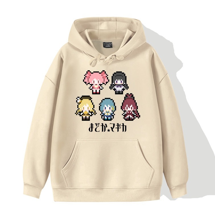 魔法少女小圓新款 親子情侶裝連帽衛衣