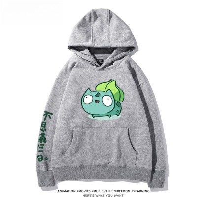 寶可夢Q版搞怪新款 親子情侶男女款連帽衛衣