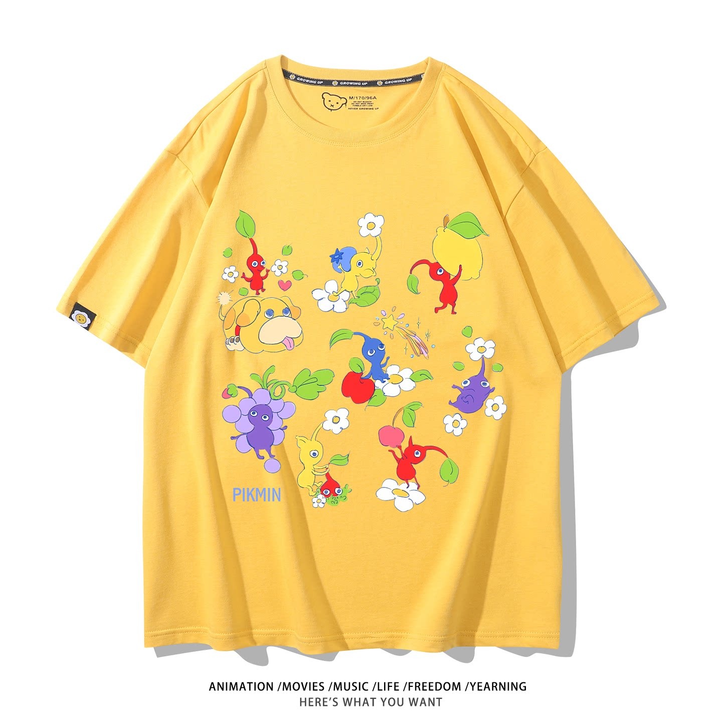 皮克敏PIKMIN4 印花短袖T恤