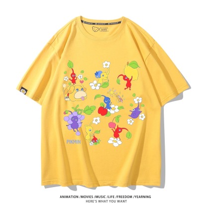 皮克敏PIKMIN4 印花短袖T恤