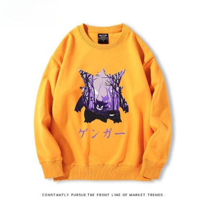 寶可夢耿鬼 聯名親子情侶裝 圓領長袖