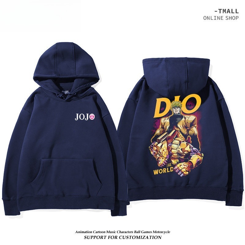 JOJO的奇妙冒險 親子情侶男女連帽衛衣
