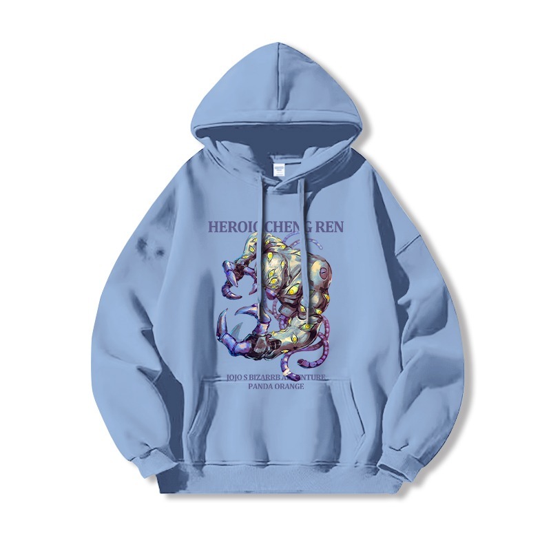 JOJO的奇妙冒險新款 親子情侶男女款連帽衛衣